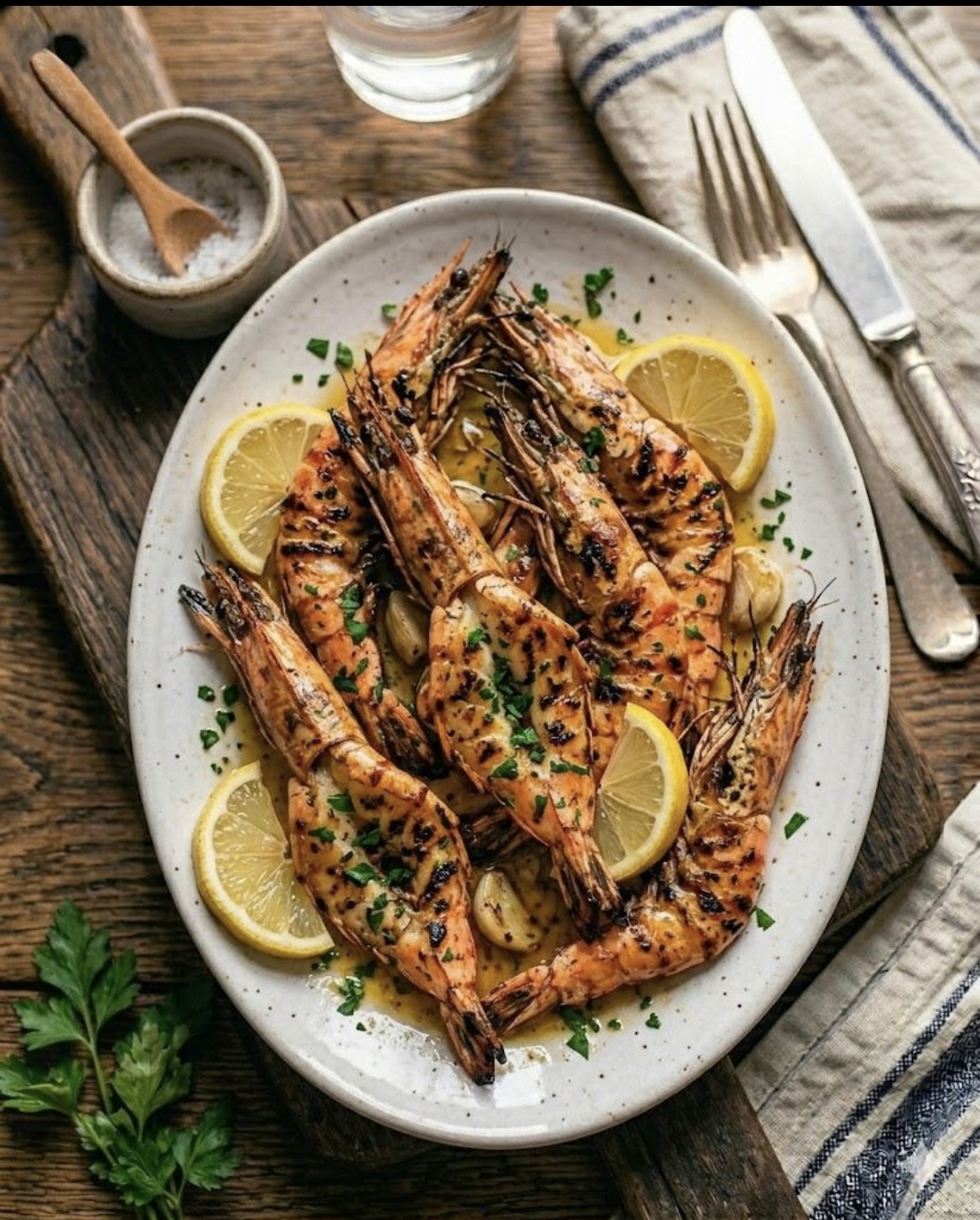 Grill prawns jumbo